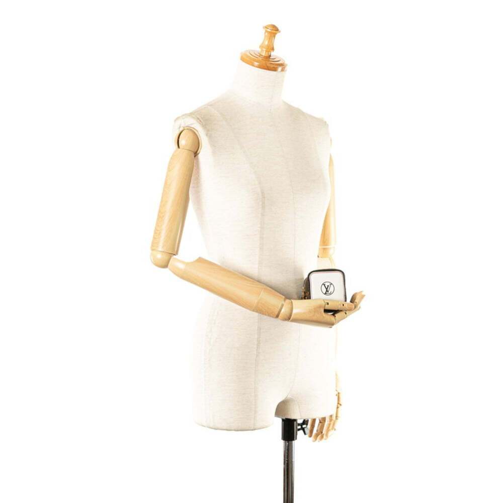 LOUIS VUITTON Authentic Brown Monogram Leather Pouch - Picture 12 of 12